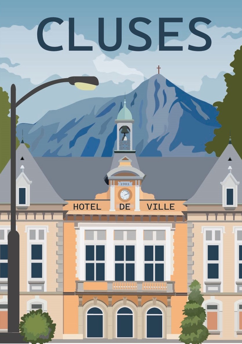 Affiche Ville de Cluses